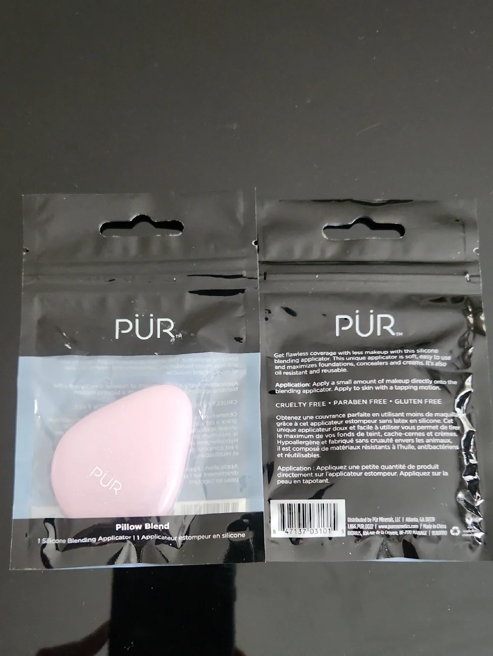 PUR Pillow Blend Silicone Blending Applicator SET.  NEW/Sealed!